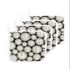 4 PCS Gold Floral Pot Holders Sets with Hanging Loop,Thick Oven Pans Plate Bowl Heat Insulated Pads,Potholders Trivet Mat Coasters Counter Protector for Kitchen Black White Clock Minimalist Geometric view 1