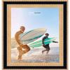 Poster Palooza 12x22 Traditional Gold Complete Wood Picture Frame with UV Acrylic Plexiglass, Foam Board Backing & Hardware Included view 4