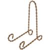 Bard's Twisted Gold-Toned Wire Easel Stand, 6" H x 2.75" W x 4.75" D, Pack of 2 view 1