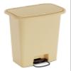 Detecto, WM-13BEG, Waste Mate Plastic Waste Receptacle, 13 Gallon, Beige view 1
