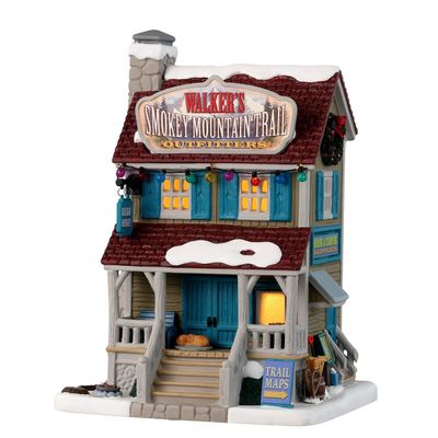 Lemax Village Collection Walker's Smokey Mountain Trail Outfitters