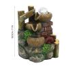 Tabletop Fountain Garden Decoration Resin Desktop Fountain Flowing Water Ornament Home Office Table Decoration Home Decor Desktop Fountains view 2