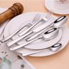 Aimilan 24 Piece Silverware Set For 4, 18 10 Stainless Steel Silverware Set, Modern Sleek Flatware Set Includes Knife/Fork/Spoon Mirror Polished, Dishwasher Safe (24 Pcs Service for 4) view 1