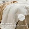 Bedsure Full Comforter Set - 7 Pieces White Full Bedding Set for All Seasons, Boho Contrasting Design Bed in a Bag with Comforter, Sheets, Pillowcases & Shams view 4
