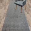 Custom Length Special Size Non-Slip Carpet Runner Rug for Long Narrow Hallways, Prevent Slippery Cold Floors, Art Grey, 25 '' X 12 ' view 1