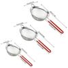 1/3PCS Mesh Double Layer Strainer Sifter,Powder Sieve Stainless Steel Baking Flour Sieve for Kitchen(14cm) view 2