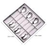 Spoons 6-piece Creative Stainless Steel Spoon Set Restaurant Household Long Round Spoon Soup Spoon Coffee Spoon For Home Kitchen Or Restaurant view 2