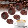 Reusable Coffee Capsule Set for, Refillable, Easy to, Great Coffee Maker Tool (51-100ML) view 3