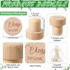 Barydat 36 Sets Wedding Favors for Guests Bulk Engraved Wood Wine Corks Beer Bottle Openers with Wedding Thank You Cards Organza Bags Cheers to Love Appreciation Gifts Bridal Shower Souvenirs view 3