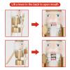 SUNSHINE DECOR Nutcracker Christmas Decor Set of 2 15-Inch Wooden King and Soldier Light Gold Nutcracker Figure Ornaments for Table Mantel Chrismtas Tree Decorations view 3
