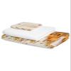 3 Piece Bath Towel Set, Hello Pumpkin Luxury Towels Set for Bathroom Soft Bath Shower Towels Absorbent Bathroom Towels Set ( 1 Bath Towel, 1 Hand Towel, 1 Washcloth ) Fall Sunflower Autumn Maple Leaf view 2