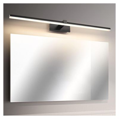 BebeXi Bathroom Vanity Lights Over Medicine Cabinet Creative European Style 41/51/61/71/81cm Mirror Headlight Simple Bathroom Waterproof Fog(Color:White Light,Size:71cm)