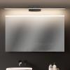 BebeXi Bathroom Vanity Lights Over Medicine Cabinet Creative European Style 41/51/61/71/81cm Mirror Headlight Simple Bathroom Waterproof Fog(Color:White Light,Size:71cm) view 2