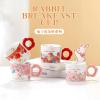 CAPIJIONG 200ml/7oz Creative Rabbit Ceramic Mug Home Office Breakfast Couple Coffee Cup for office home restaurant cafe teahouse-A single cup-201-300ml view 3