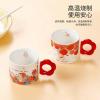 CAPIJIONG 200ml/7oz Creative Rabbit Ceramic Mug Home Office Breakfast Couple Coffee Cup for office home restaurant cafe teahouse-A single cup-201-300ml view 4