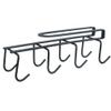 Kichvoe Cup Holder Under Cabinet Mug Hanger No Drill Kitchen Storage Rack for Coffee and Tea Cups Material Smooth Edges Space-Saving Design for Countertop and Cabinet Use view 1