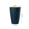 Alipis 2pcs Dark Home Toothbrush Holder Travel Gargle Cup Portable Tooth Mug for Compact Design for Use for Family and Friends view 2