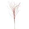 Vickerman 37" Copper Wavy Twig Glitter Spray, 6 per Bag. view 1