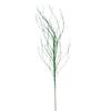 Vickerman 37" Seafoam Wavy Twig Glitter Spray, 6 per Bag. view 1