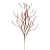 Vickerman 40" Copper Berry Cluster and Wavy Glitter Ball Spray, 4 per Bag. view 1