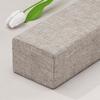 Etoohy Bed Gap Filler 60X4X12inch Mattress Gap Filler Bed Headboard Pillow Cushion Thick Mattress Extender Between Mattress Headboard Wall Space Crack Rectangle Bolster,Oatmeal Color view 1
