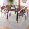 SAFAVIEH Braided Indoor/Outdoor Washable Square Rug 8', Grey BRA220F view 1