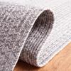 SAFAVIEH Braided Indoor/Outdoor Washable Square Rug 8', Grey BRA220F view 4