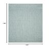 SAFAVIEH Washable Rug Outdoor Courtyard Collection - 10' x 14', Aqua Blue, Non-Shedding & Easy Cleaning, Ideal for Patio, Backyard, Mudroom (CY8522-37122) view 2