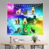Cartoon Avocado Fruit Wall Decorative Tapestry Suspension Aesthetic Home Living Room Room Decoration 60in*51in view 3