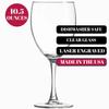 Best Librarian Ever - Stemmed Wine Glass 10.5 Oz Laser Engraved Clear Cocktail Glasses Lead-Free Etched Crafted Work Custom Gift Flute Glassware view 2