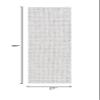 SAFAVIEH Washable Rug Outdoor Courtyard Collection - 2'3" x 8' Runner, Ivory & Dark Grey, Non-Shedding & Easy Cleaning, Ideal for Patio, Entryway, Mudroom, Hallway, Kitchen (CY8586-59021) view 3