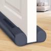 BlissTrends Door Draft Stopper Covers Gaps up to 2.36", Draft Stopper for Bottom of Door Soundproof, Windproof, Dustproof, Block Light, Insect Resistant, Under Door Draft Stopper 30 Inch (Grey) view 1