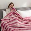 Berkshire Blanket-Classic Heavyweight Warm Soft Printed VelvetLoft Plush Blanket, King Size Soft Fuzzy Blanket for Couch Sofa Bed, Purple Pitch, 90in x 108in view 3