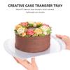 2pcs Cake Tray Shovel Cake Bread Pizza Moving Plates Scraper Chopping Home Kitchen Baking Tools view 2