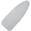 Seiritex Wide Ironing Board Cover with Padding 18 x 49 inch Heat Reflective with Hook and Loop Fasteners, Thick Padding with Elasticized Edges, 3 Layers Iron Board Cover (Gray Cube) view 1