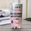 Awesome Nutrition Assistant Tumbler Stainless Steel 20oz, Funny Nutrition Assistant Gifts Bulk For Birthday Christmas, Nutrition Assistant Gifts For Men Women Office Coworker Driking Coffee Cup Humor view 2