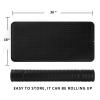 MicoYang Silicone Dish Drying Mat for Multiple Usage,Easy clean,Eco-friendly,Heat-resistant Silicone Mat for Kitchen Counter or Sink,Refrigerator or Drawer Liner Black 5XL 36inches x 18inches view 2