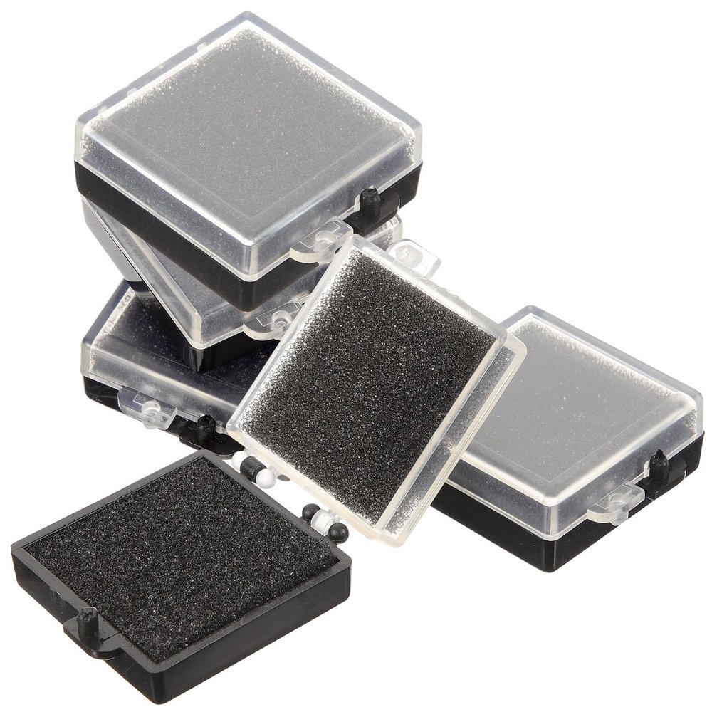 Healvian Anti-Static Chip Box 5-Pack Electronic Component Organizer Compact Plastic Storage Case with Sponge Insert for Cpu and Microchip Protection