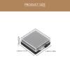 Healvian Anti-Static Chip Box 5-Pack Electronic Component Organizer Compact Plastic Storage Case with Sponge Insert for Cpu and Microchip Protection view 3