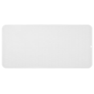 MicoYang Silicone Dish Drying Mat for Multiple Usage,Easy clean,Eco-friendly,Heat-resistant Silicone Mat for Kitchen Counter or Sink,Refrigerator or Drawer Liner Translucent 5XL 36inches x 18inches
