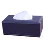 Leather Tissue Box Holder - Waterproof Tissue Box Cover Square, Modern Facial Paper Napkin Holder for Bathroom, Home, Office, Car Automotive Decor view 1