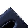 Leather Tissue Box Holder - Waterproof Tissue Box Cover Square, Modern Facial Paper Napkin Holder for Bathroom, Home, Office, Car Automotive Decor view 2