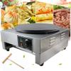 15.7" Commercial Electric Pancake Maker, 1500W Nonstick Single Crepe Making Pancake Machine, Built-in thermostat, safe and practical, for Pancakes, Eggs, Quesadillas view 2