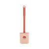MOOWI Toilet Brush Household Silicone Toilet Brush Multifunctional Toilet Brush Toilet Cleaning Brush Toilet Brush Holder Bathroom Brush and Holder (Color : Gray) view 1