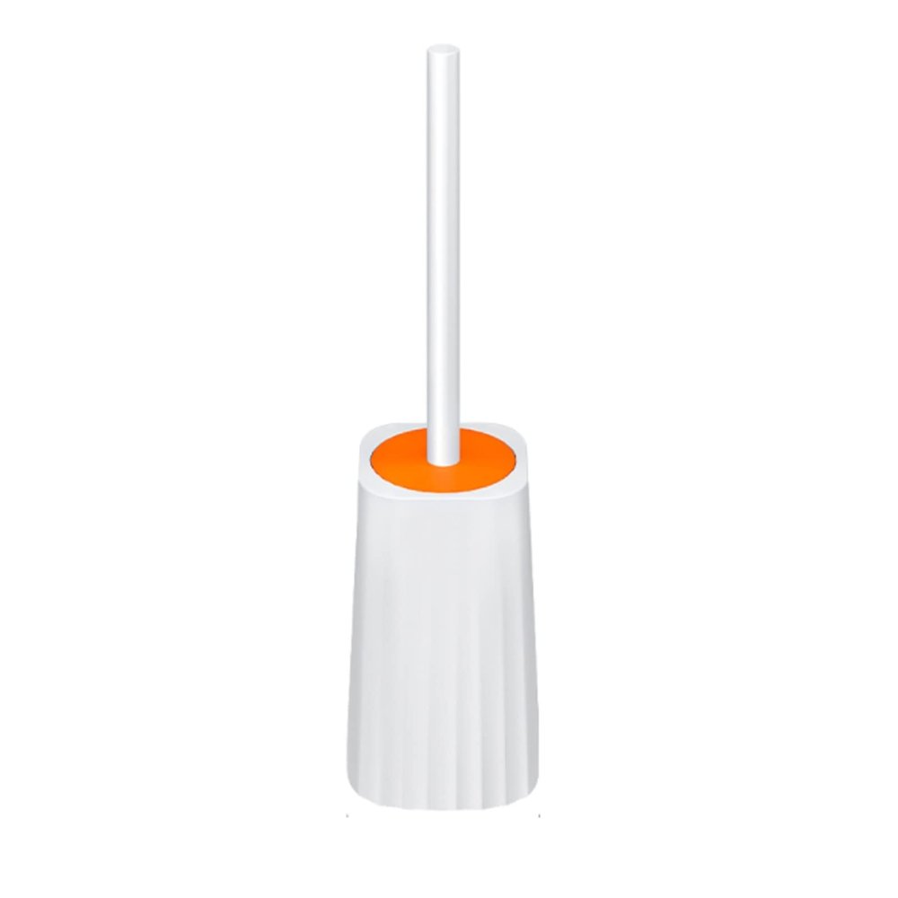 MOOWI Toilet Brush Household Toilet Brush Wash Toilet Toilet Long Handle Cleaning Set Bathroom Toilet Cleaning Assistant Bathroom Brush and Holder