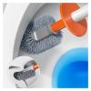 MOOWI Toilet Brush Household Toilet Brush Wash Toilet Toilet Long Handle Cleaning Set Bathroom Toilet Cleaning Assistant Bathroom Brush and Holder view 4