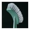 MOOWI Toilet Brush Toilet Brush Household Toilet Brush Toilet Cleaning Wall-Mounted Hole Stainless Steel Extended Handle Toilet Brush Bathroom Brush and Holder (Color : 1) view 3