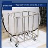 GagalU Storage Hand Trucks,Kitchen Movable Trolleys, Beauty Salon Trolley,Heavy Duty Hotel Laundry Sorter,Laundry Organizer Cart for Clothes Storage view 3