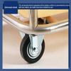GagalU Storage Hand Trucks,Kitchen Movable Trolleys, Beauty Salon Trolley,Heavy Duty Hotel Laundry Sorter,Laundry Organizer Cart for Clothes Storage view 4