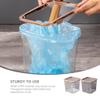 Alipis Cute Sleek 2-Pack Pet Trash Can Pressure Ring-Design Small Waste Bin for Bathroom Kitchen view 2